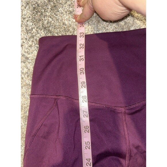 Girlfriend Collective Plum Compression High Rise Legging + Sports Bra Set XS - Picture 8 of 10